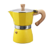 Cafeteira Italiana 150ml (preta/amarela) - Image 3